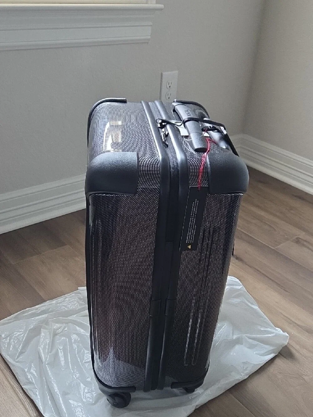 Tumi Hard Shell Carry-On in Charcoal